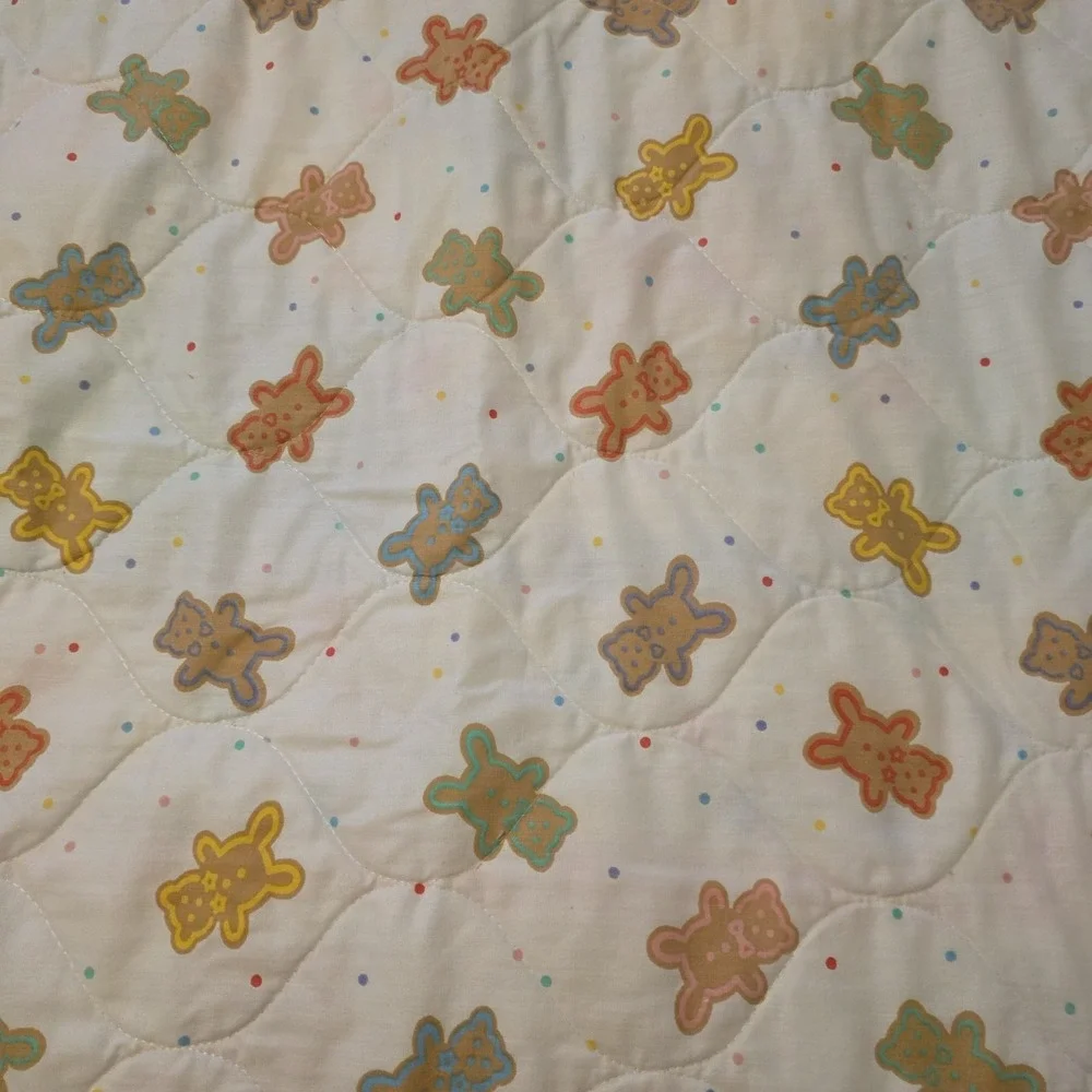 Vintage 90s Hansel And Gretel‎ Handmade Quilt Candy Land References Kids Baby